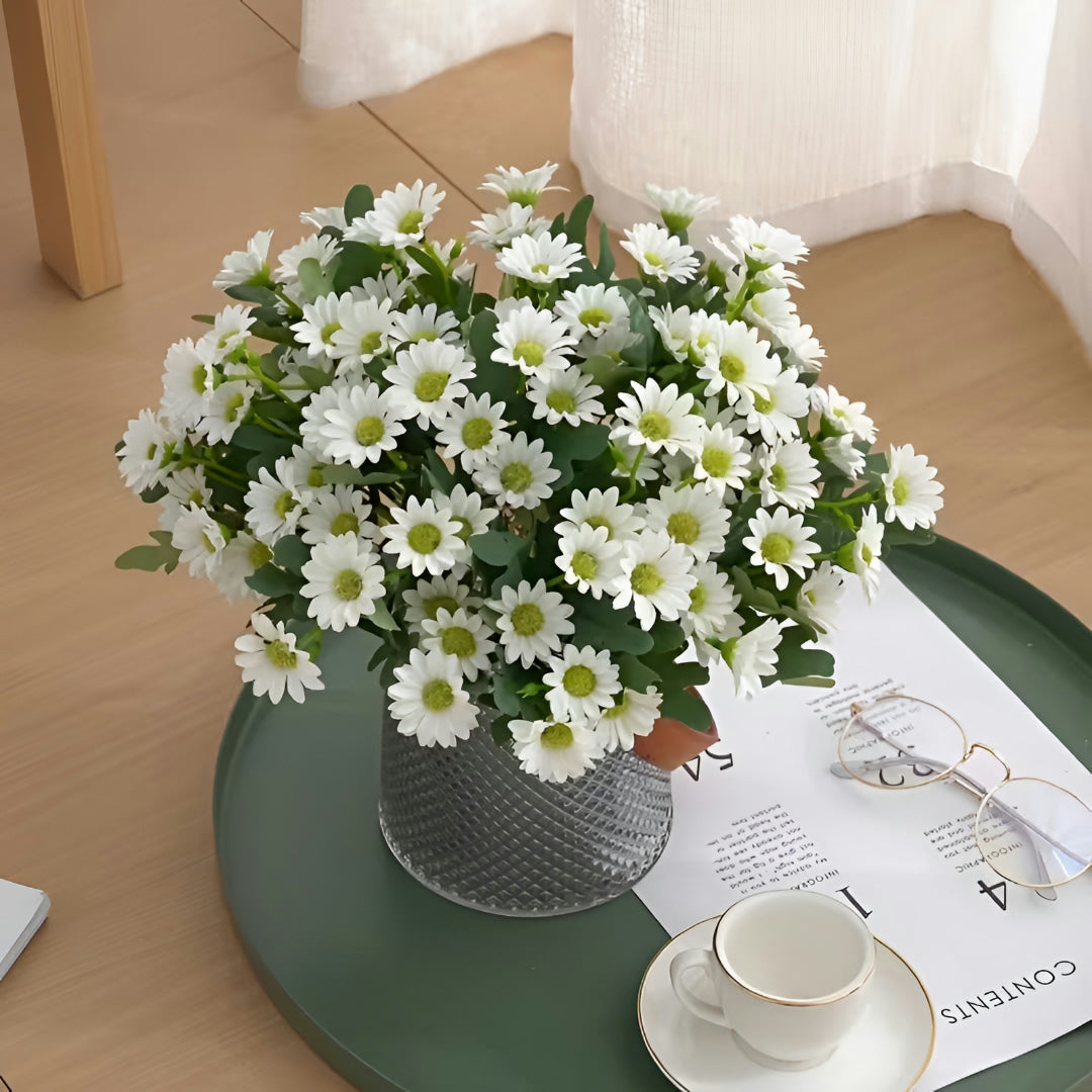 Mother's Day Gift Artificial Flower Bouquet Daisy Table Decoration