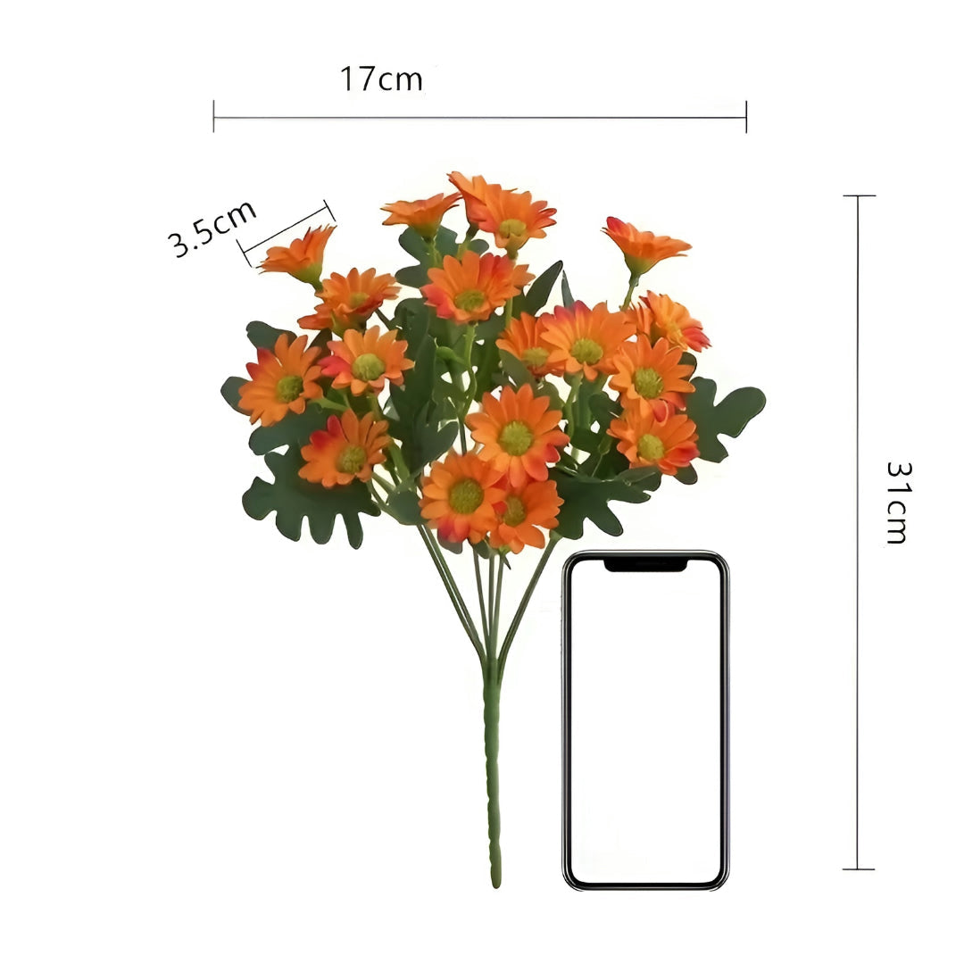 Mother's Day Gift Artificial Flower Bouquet Daisy Table Decoration