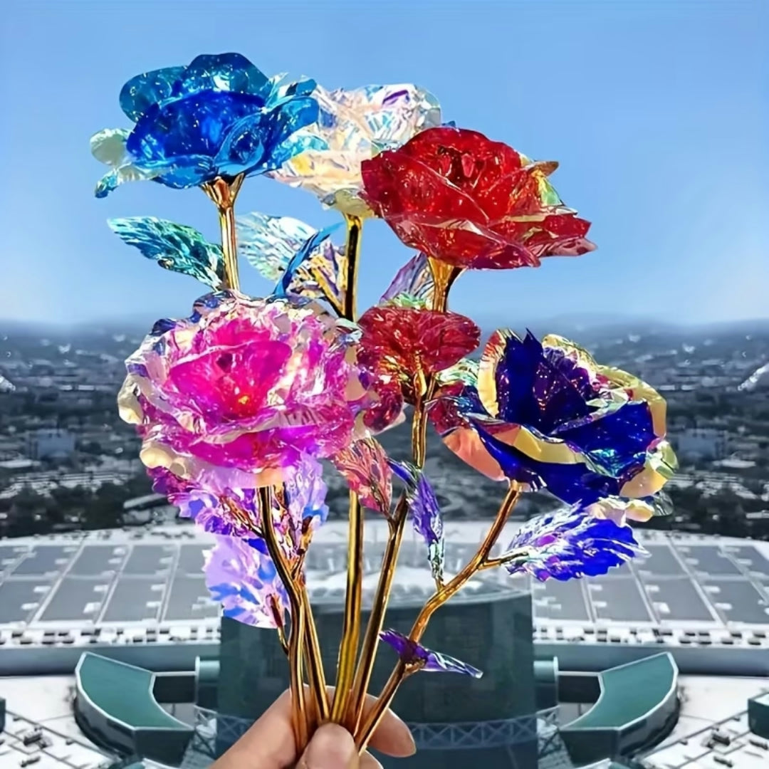 Moederdag Cadeau Kunstbloemen Rozen Boeket Tafel Decoratie Set