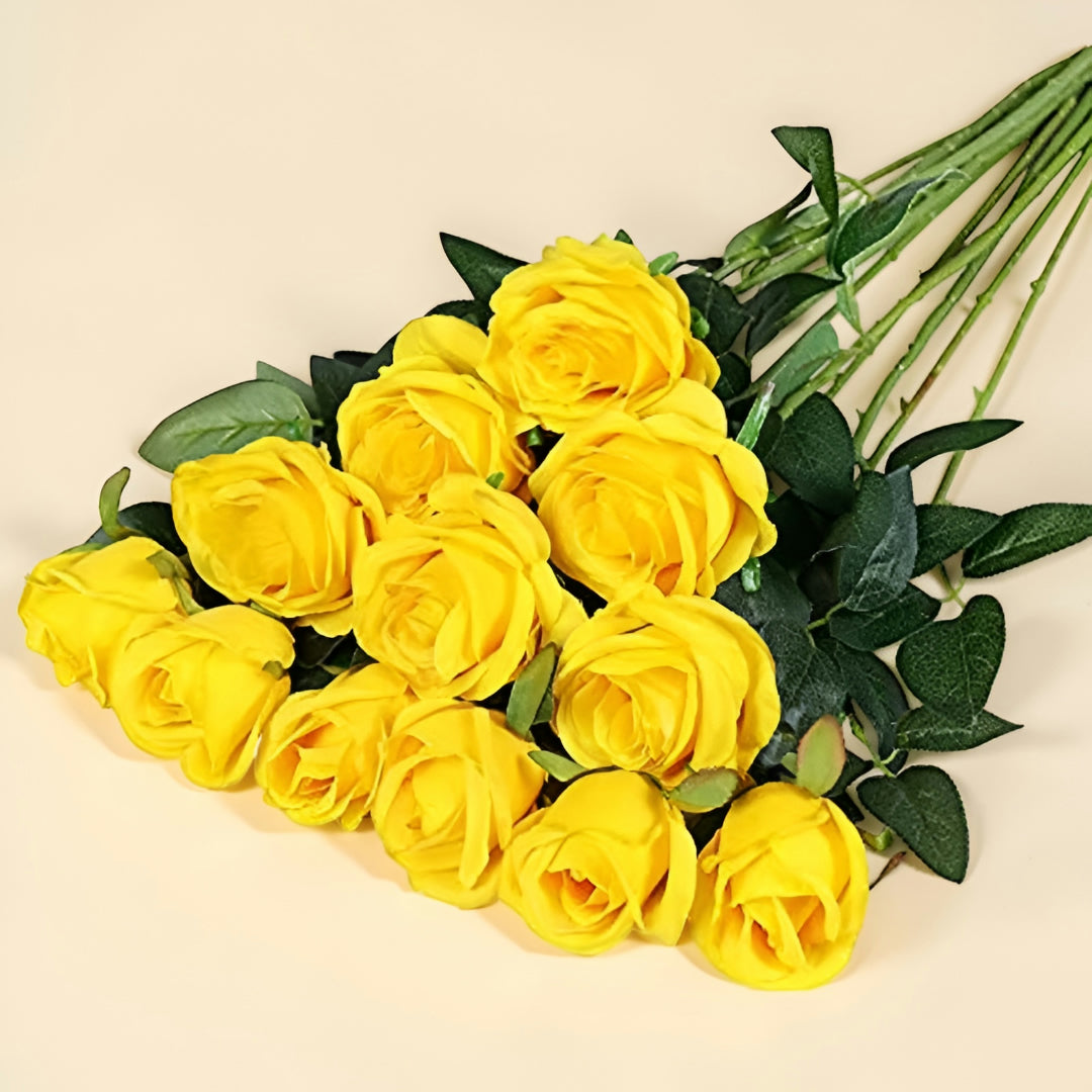 Mother's Day Gift Artificial Flower Rose Bouquet Home Decoration