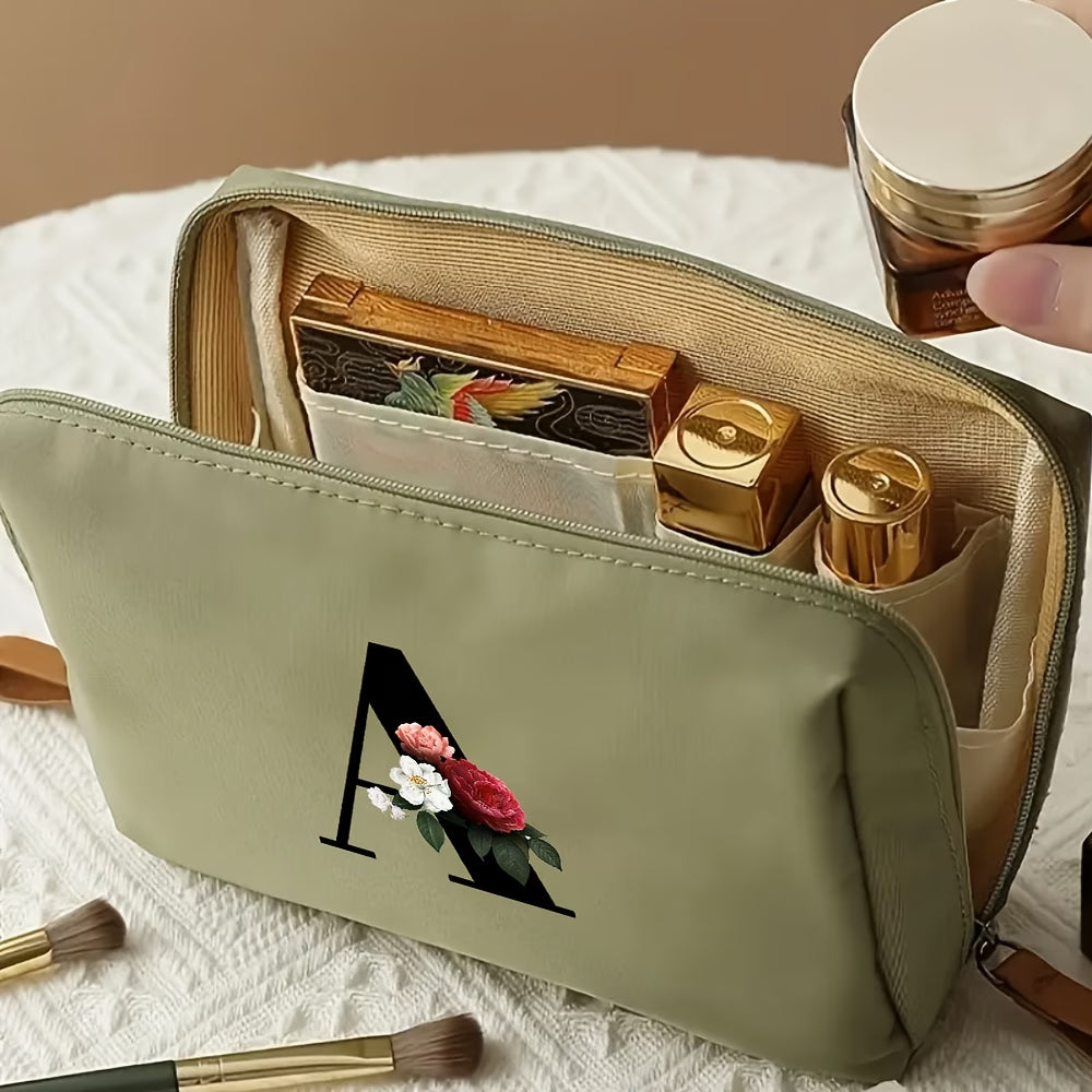 Regalo Día de la Madre Bolsa de Maquillaje Organizador de Viaje para Dama Inicial