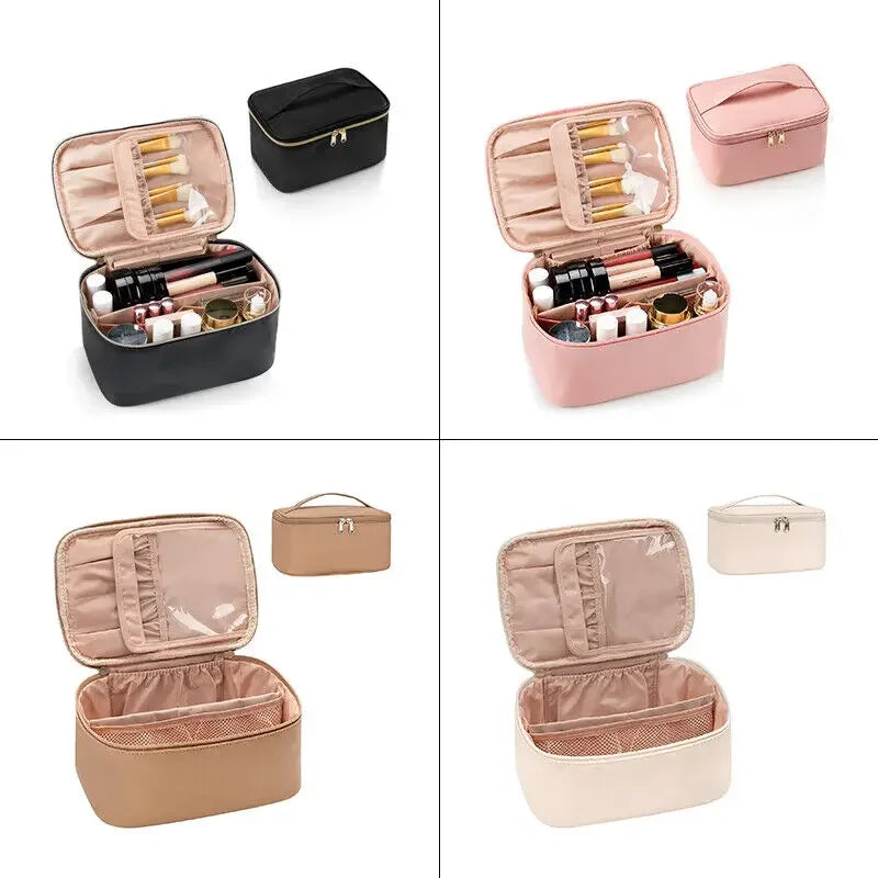 Borsa Trucco Donna Organizer Grande per Viaggio Regalo Festa della Mamma