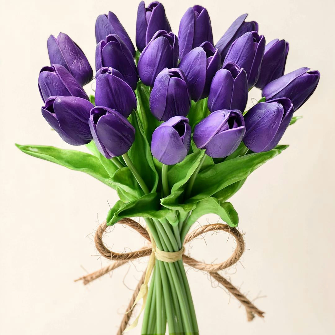 Regalo Festa della Mamma Mazzo di Tulipani Arte Decorazione da Tavolo