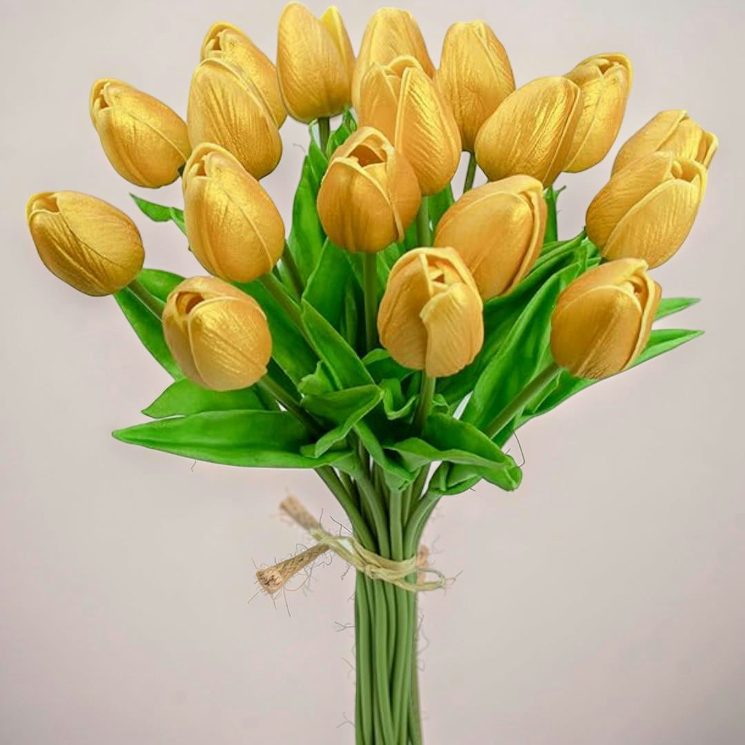 Regalo Festa della Mamma Mazzo di Tulipani Arte Decorazione da Tavolo