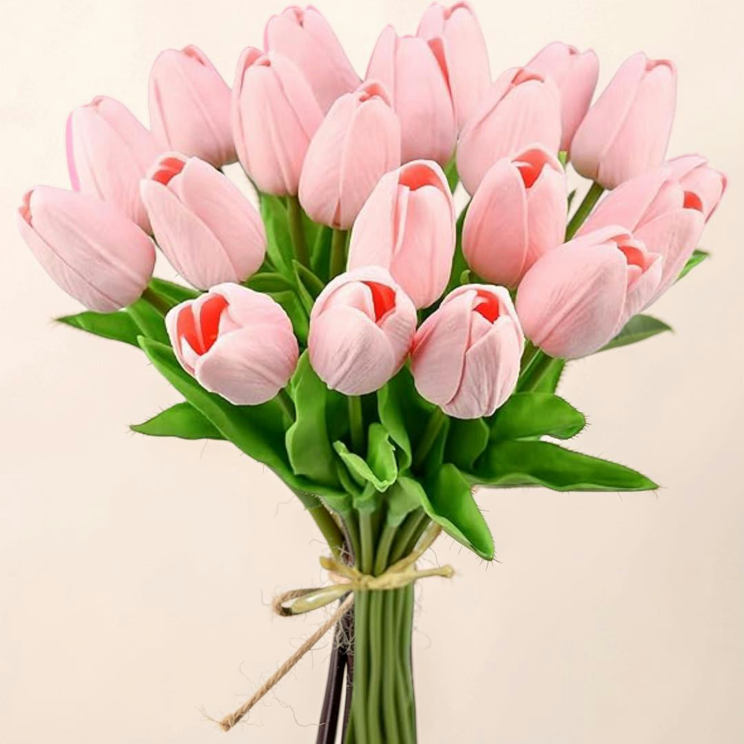 Regalo Festa della Mamma Mazzo di Tulipani Arte Decorazione da Tavolo