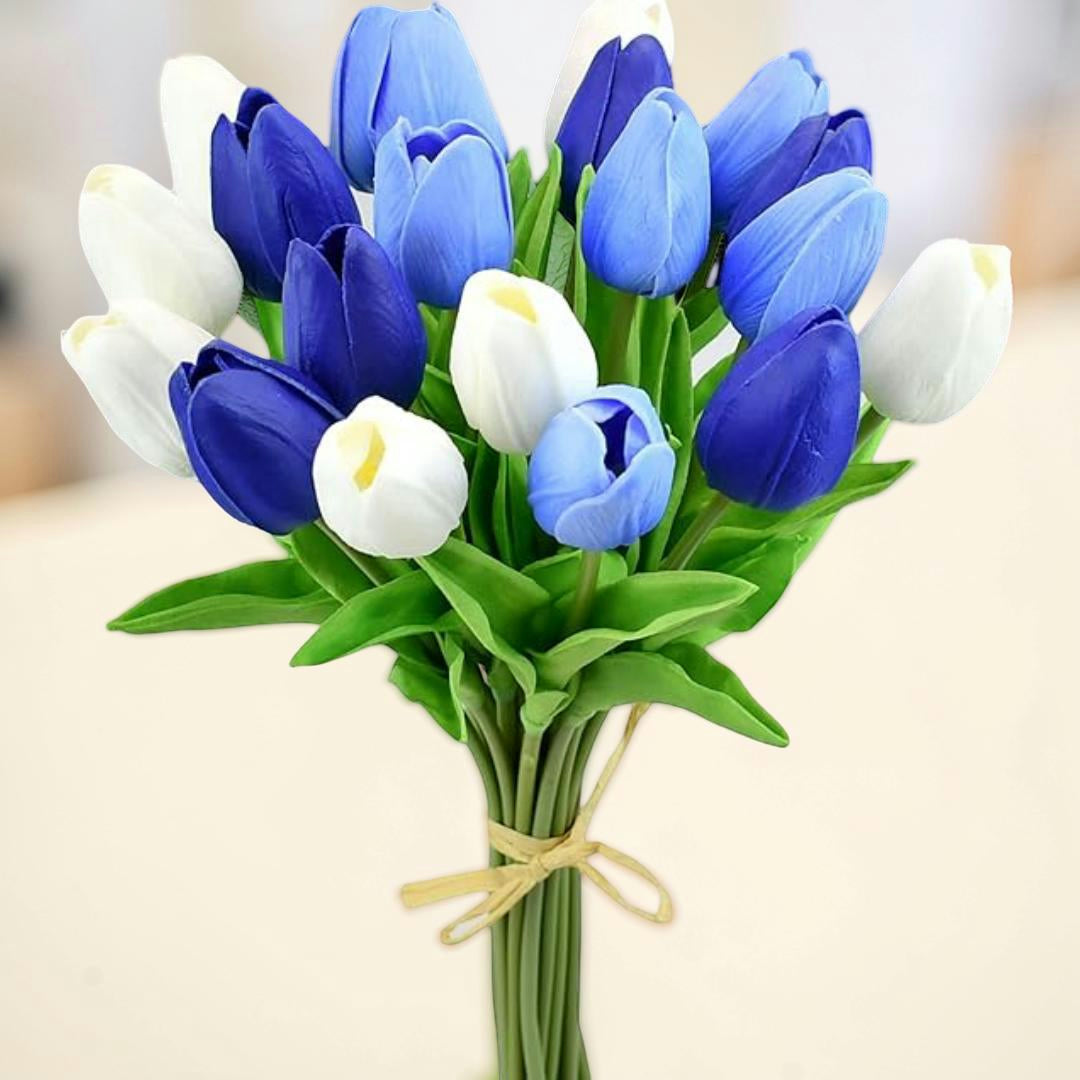 Regalo Festa della Mamma Mazzo di Tulipani Arte Decorazione da Tavolo