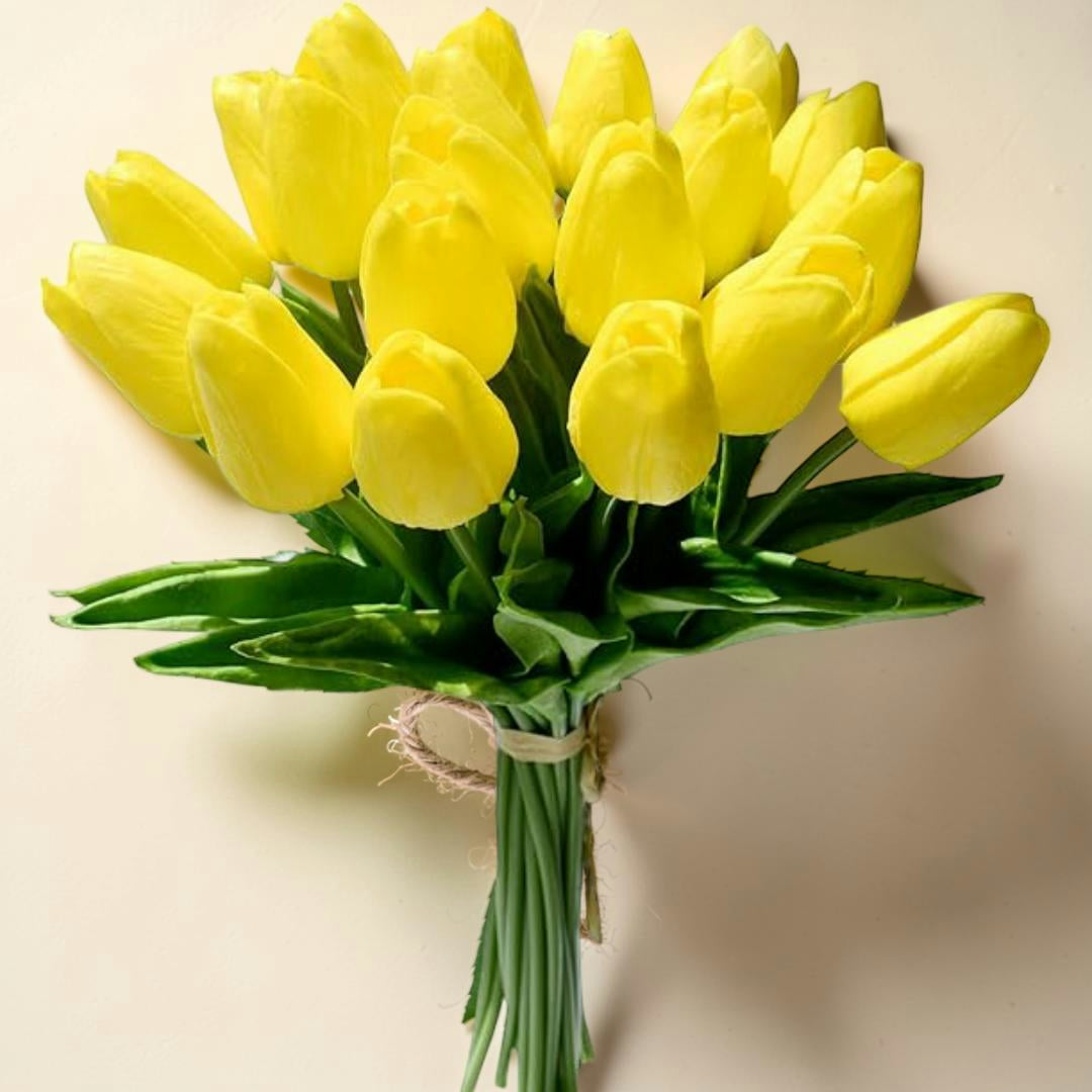 Regalo Festa della Mamma Mazzo di Tulipani Arte Decorazione da Tavolo