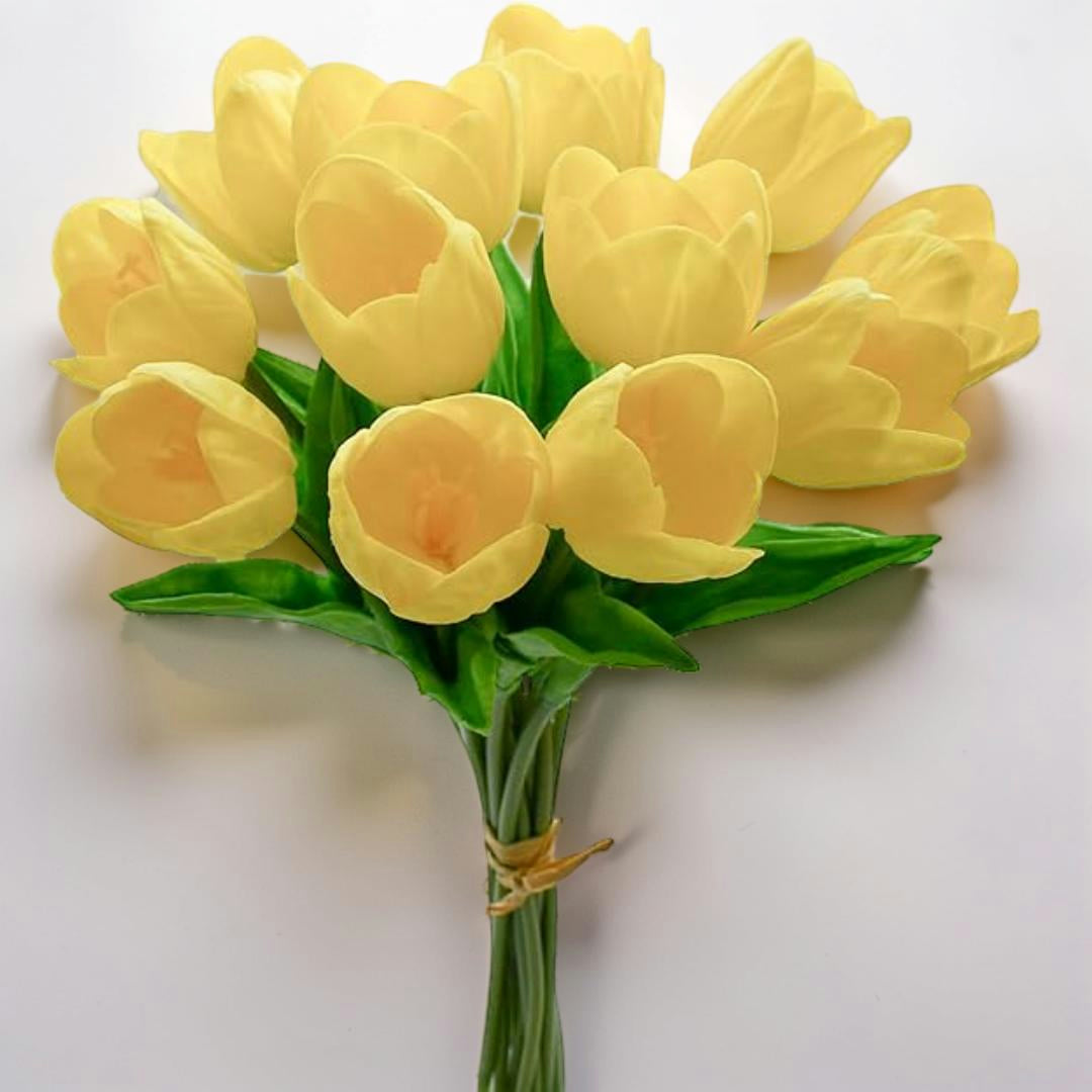 Regalo Festa della Mamma Mazzo di Tulipani Arte Decorazione da Tavolo