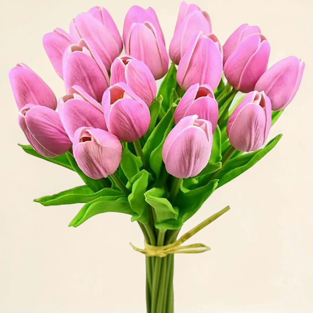 Regalo Festa della Mamma Mazzo di Tulipani Arte Decorazione da Tavolo
