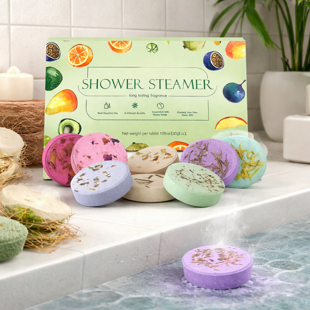 Presente Dia da Mãe Mama Shower Steamers Conjunto de Banho Aromaterapia