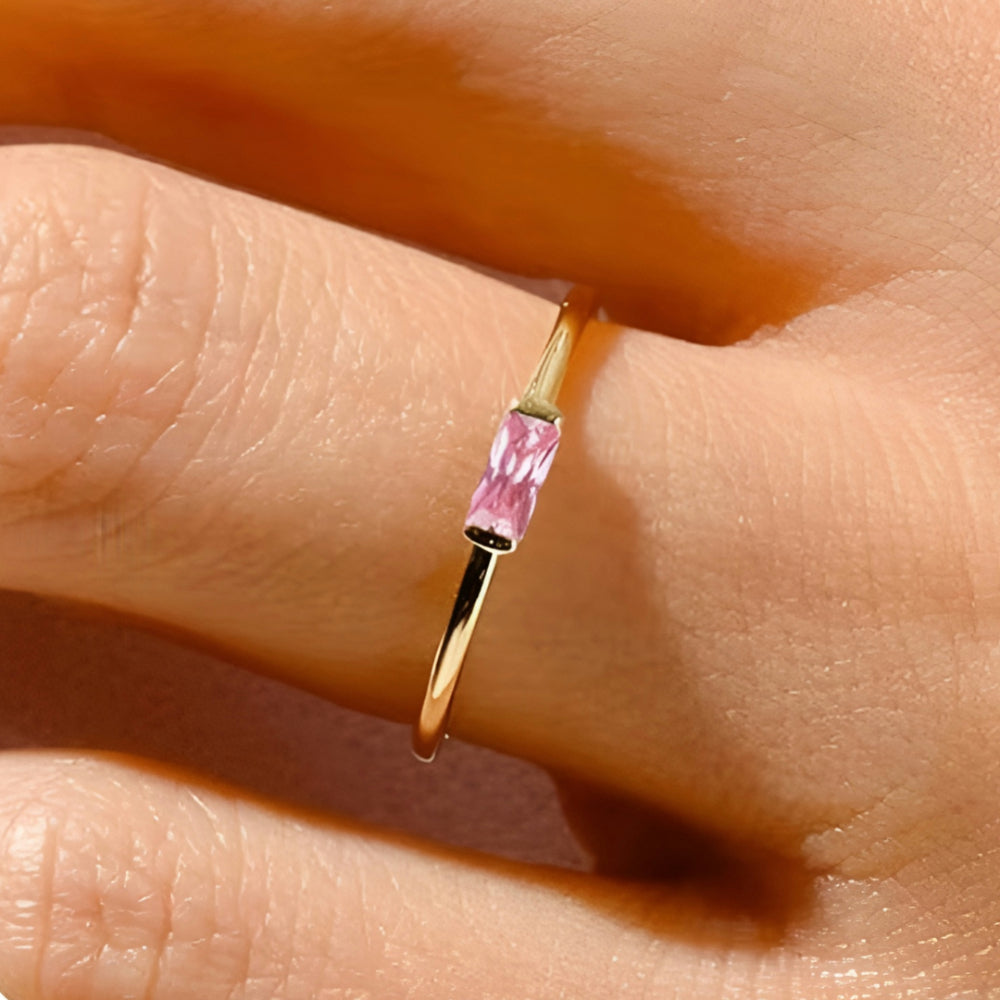 Mother's Day Gift Ring Women Adjustable Minimalist Slim Ring