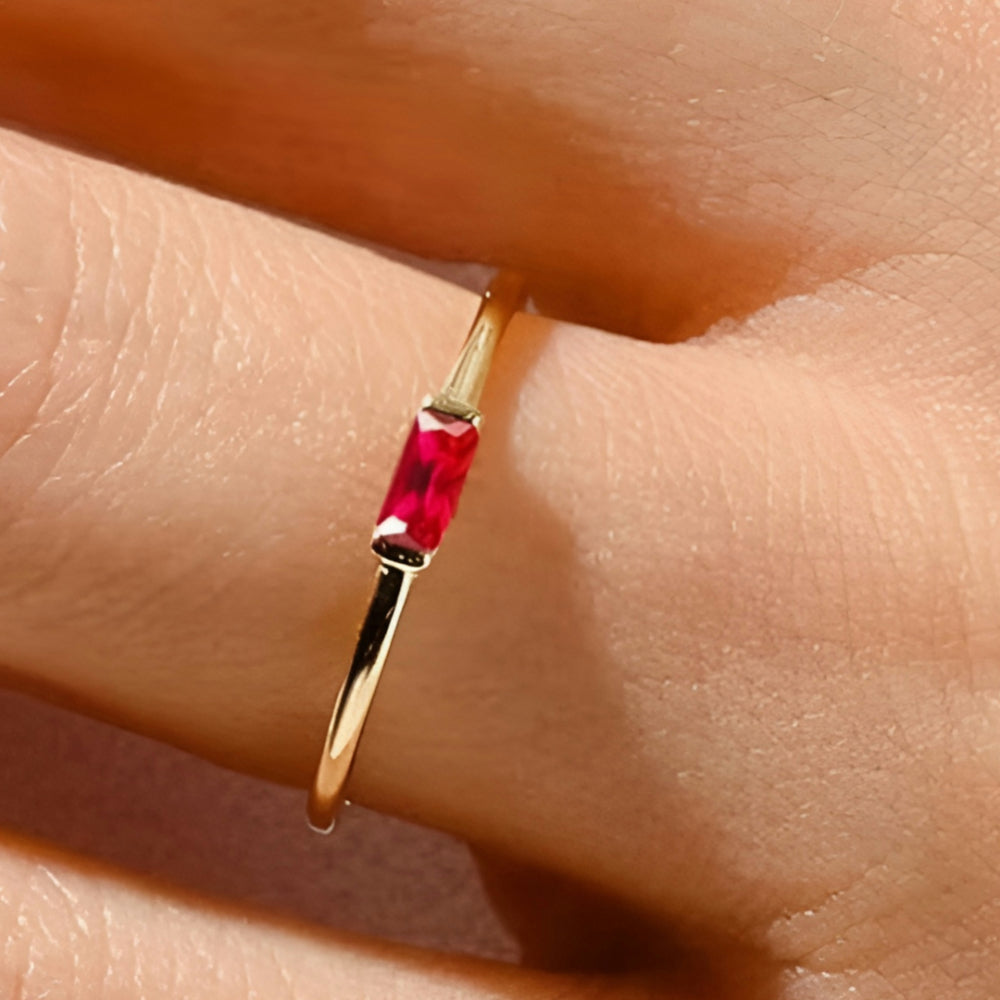 Mother's Day Gift Ring Women Adjustable Minimalist Slim Ring