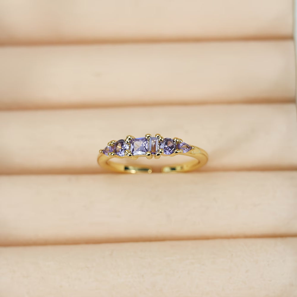Moederdag Cadeau Ring Dames Verstelbaar Minimalistische Stapelring