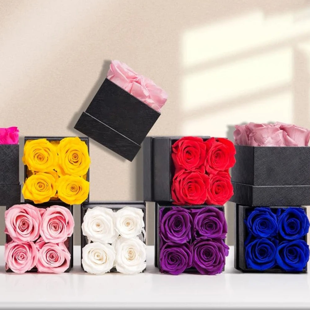 Moederdag Cadeau Rozen Box Bloemen Cadeau Doos Tafel Decoratie - Image 21