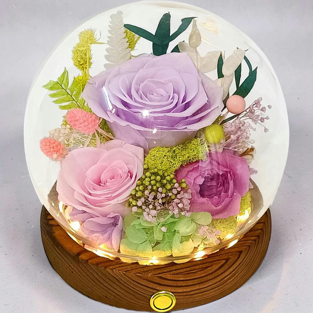 Moederdag Cadeau Rozen Stolp Lamp Decoratie Geschenkset - Image 8