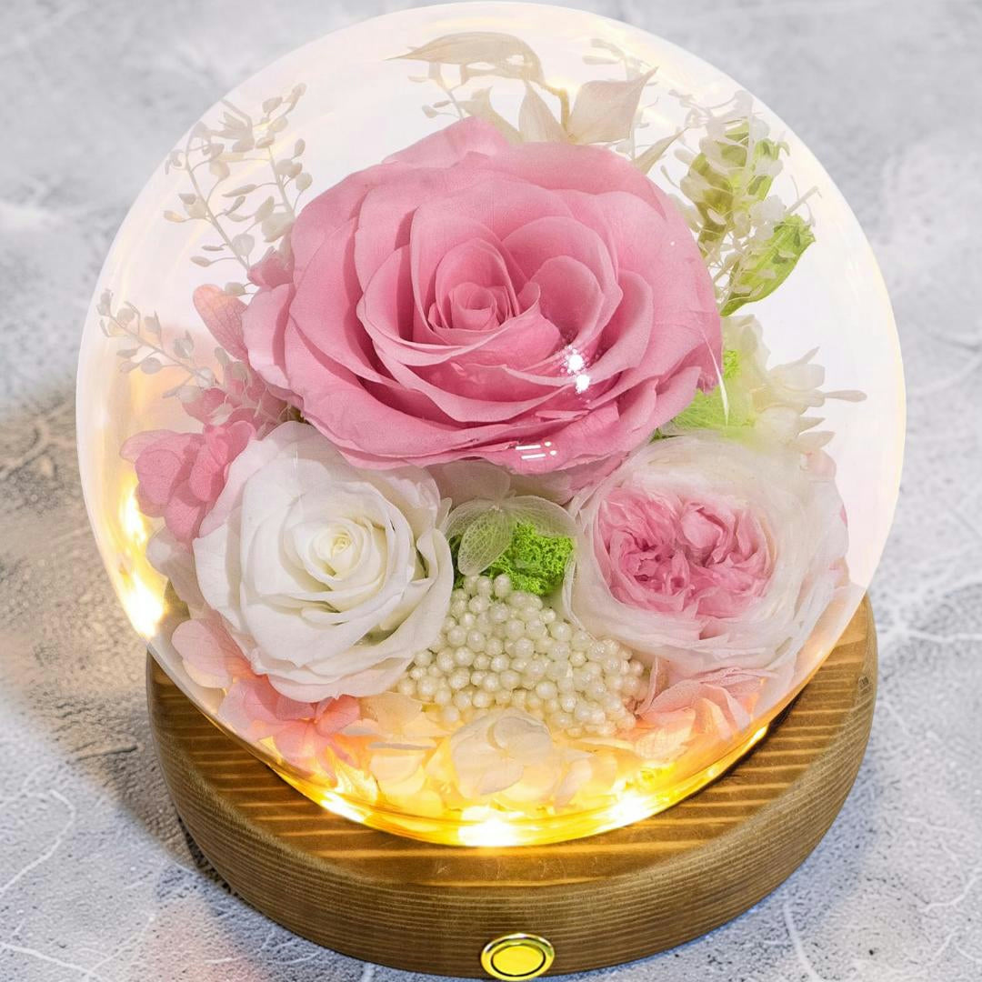 Moederdag Cadeau Rozen Stolp Lamp Decoratie Geschenkset - Image 11