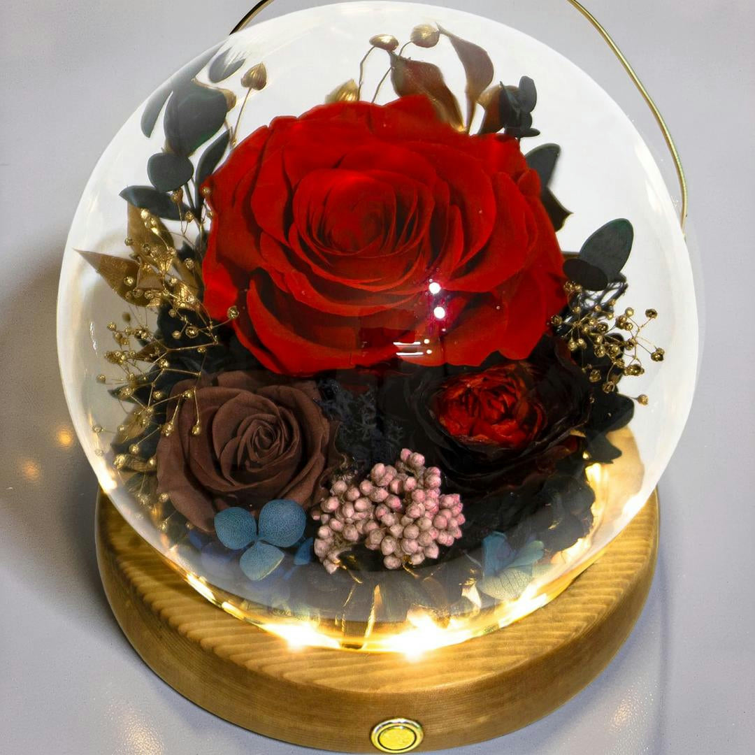Moederdag Cadeau Rozen Stolp Lamp Decoratie Geschenkset - Image 13