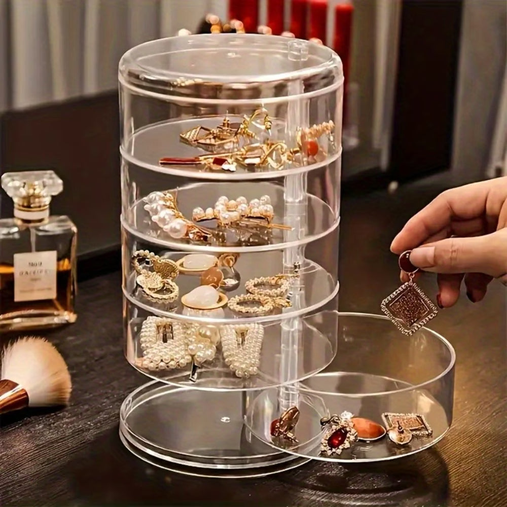 Moederdag Cadeau Sieraden Organizer Draaiende Opbergdoos