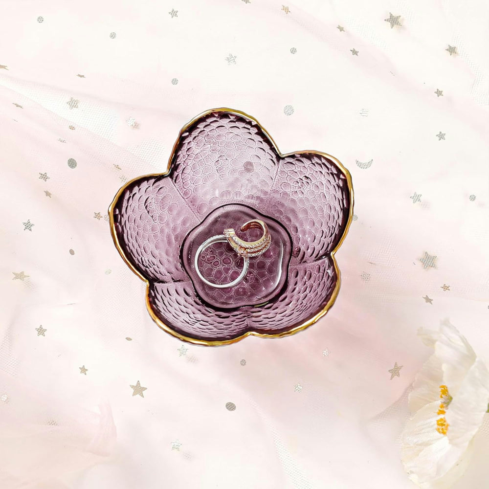 Mother's Day Gift Jewelry Holder Flower Dish Ring Storage Tray
