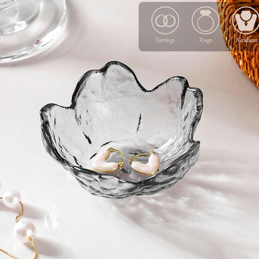 Mother's Day Gift Jewelry Holder Flower Dish Ring Storage Tray