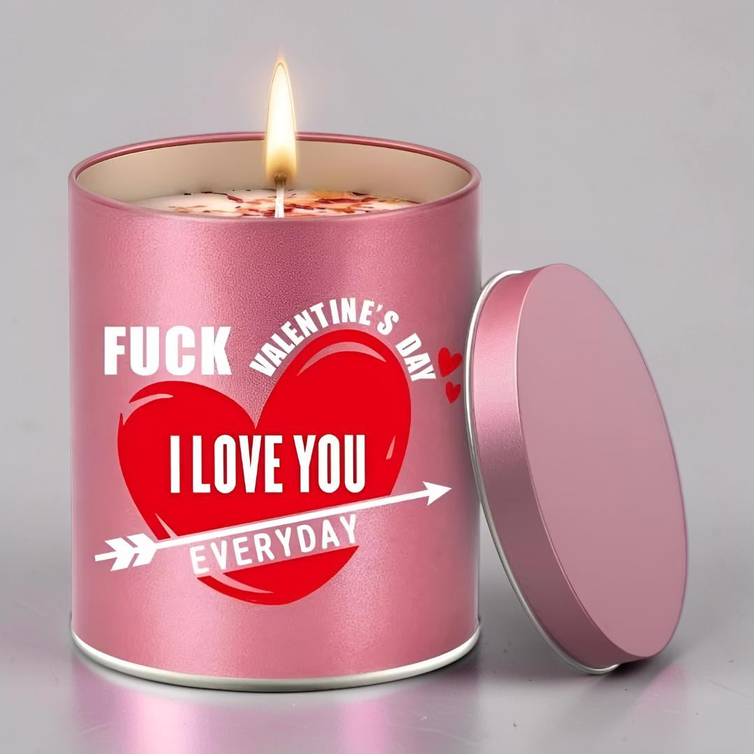Mother's Day Scented Candle Gift Glass Jar Decoration Aromatherapy
