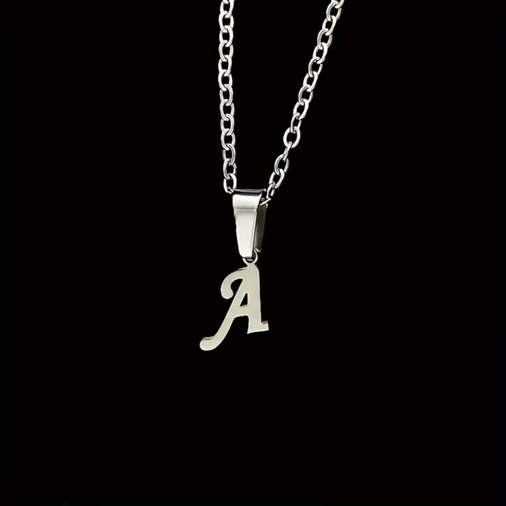 Colar Presente Dia da Mãe Senhora Ajustável Pendente de Inicial