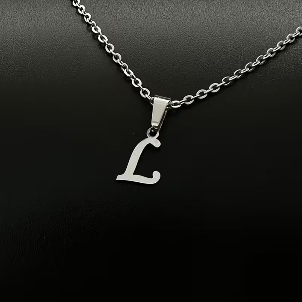 Colar Presente Dia da Mãe Senhora Ajustável Pendente de Inicial