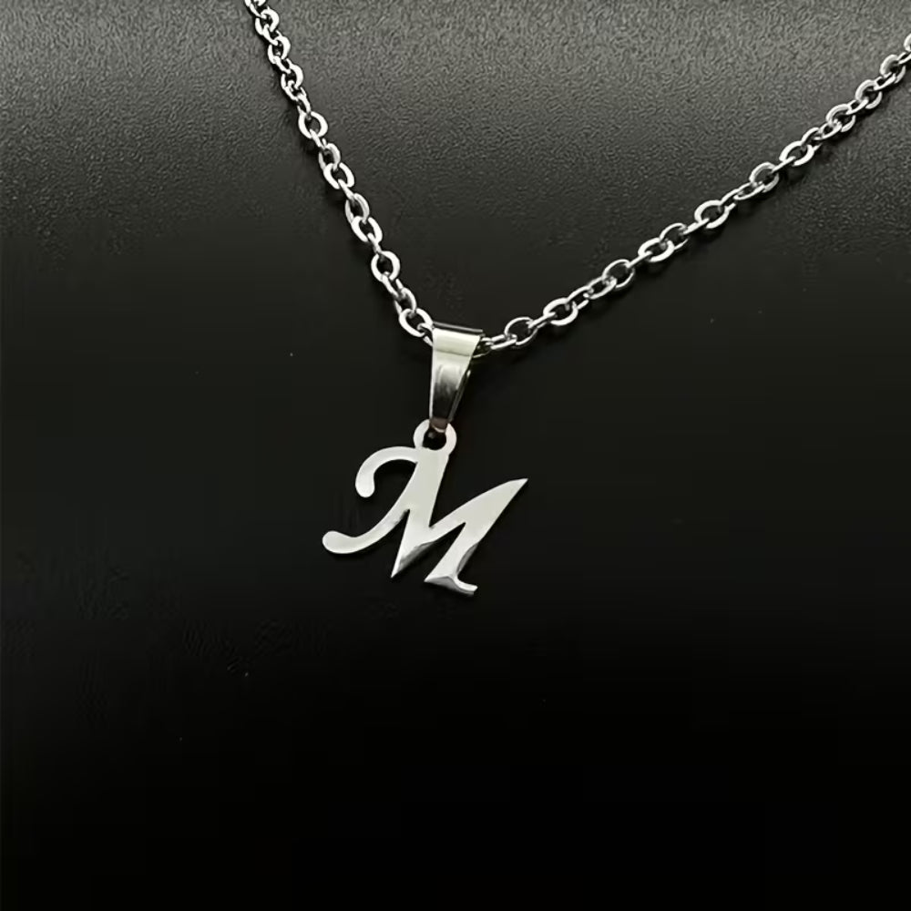 Colar Presente Dia da Mãe Senhora Ajustável Pendente de Inicial