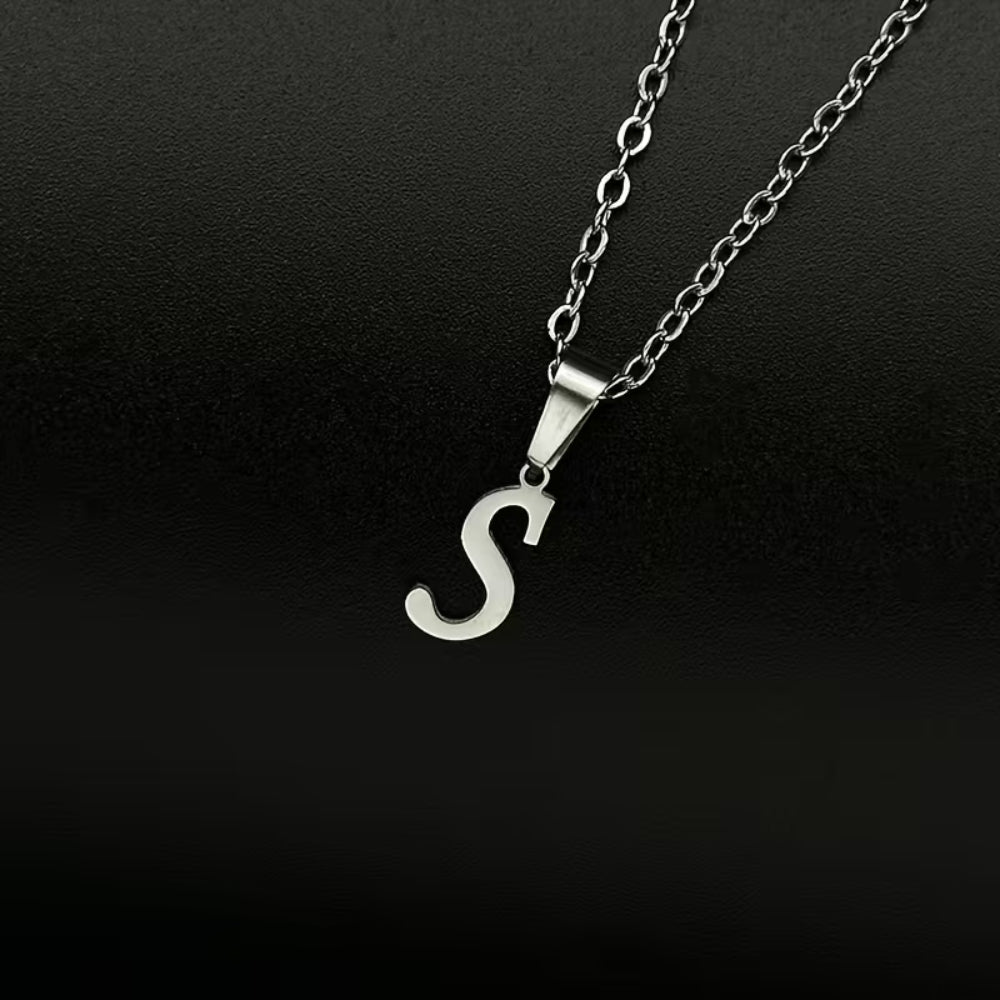 Colar Presente Dia da Mãe Senhora Ajustável Pendente de Inicial
