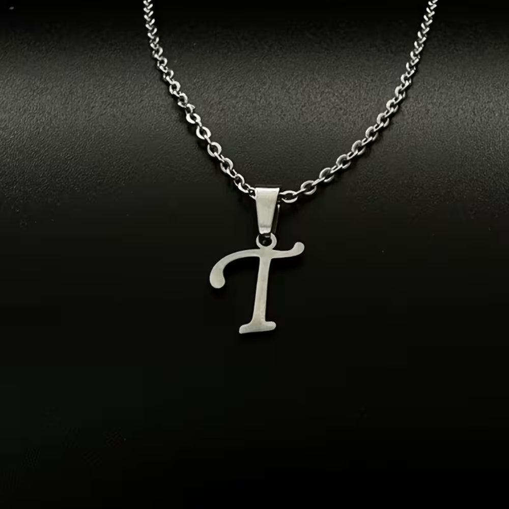 Colar Presente Dia da Mãe Senhora Ajustável Pendente de Inicial