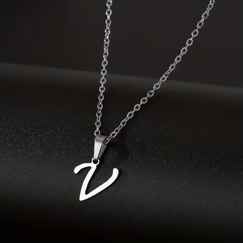 Colar Presente Dia da Mãe Senhora Ajustável Pendente de Inicial