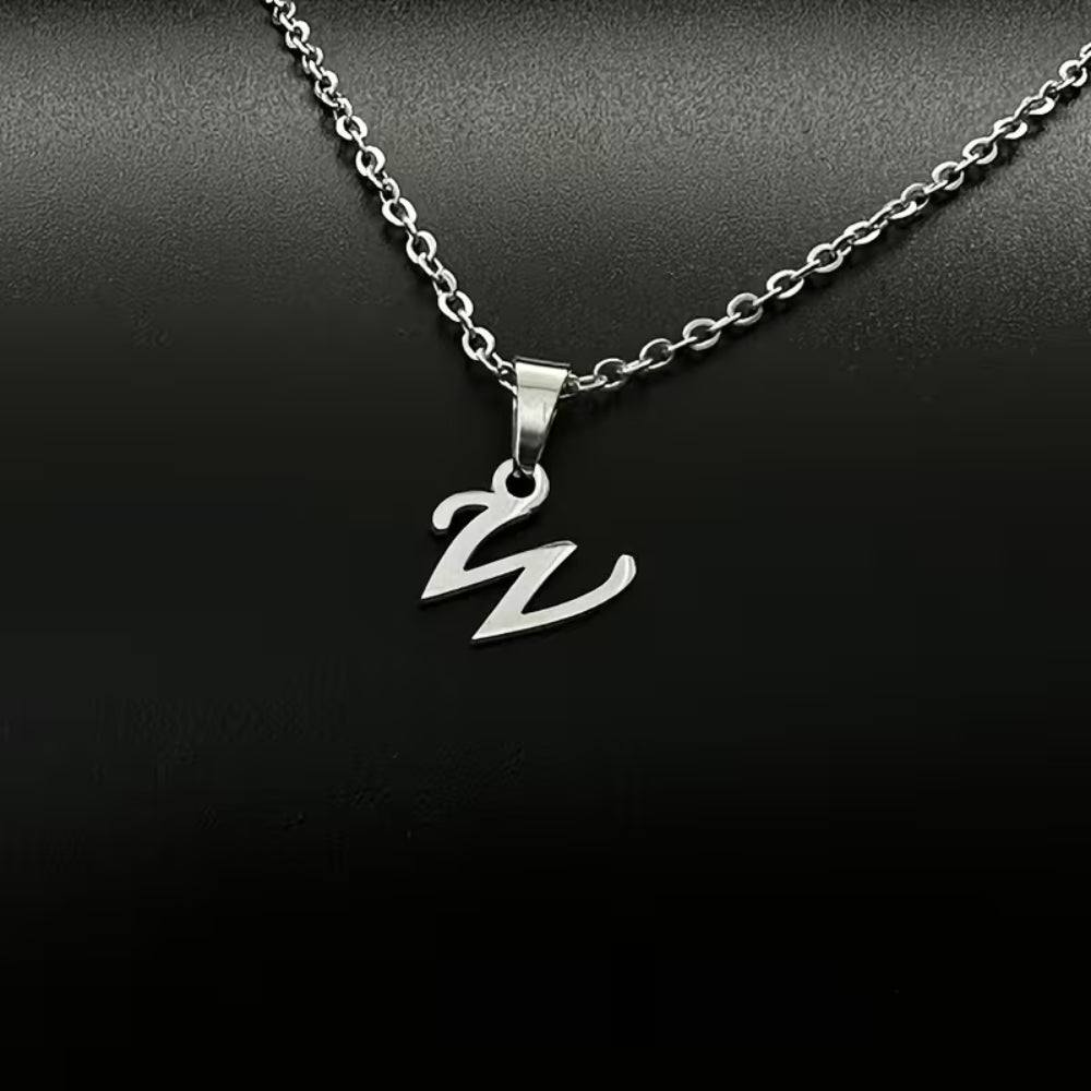 Colar Presente Dia da Mãe Senhora Ajustável Pendente de Inicial