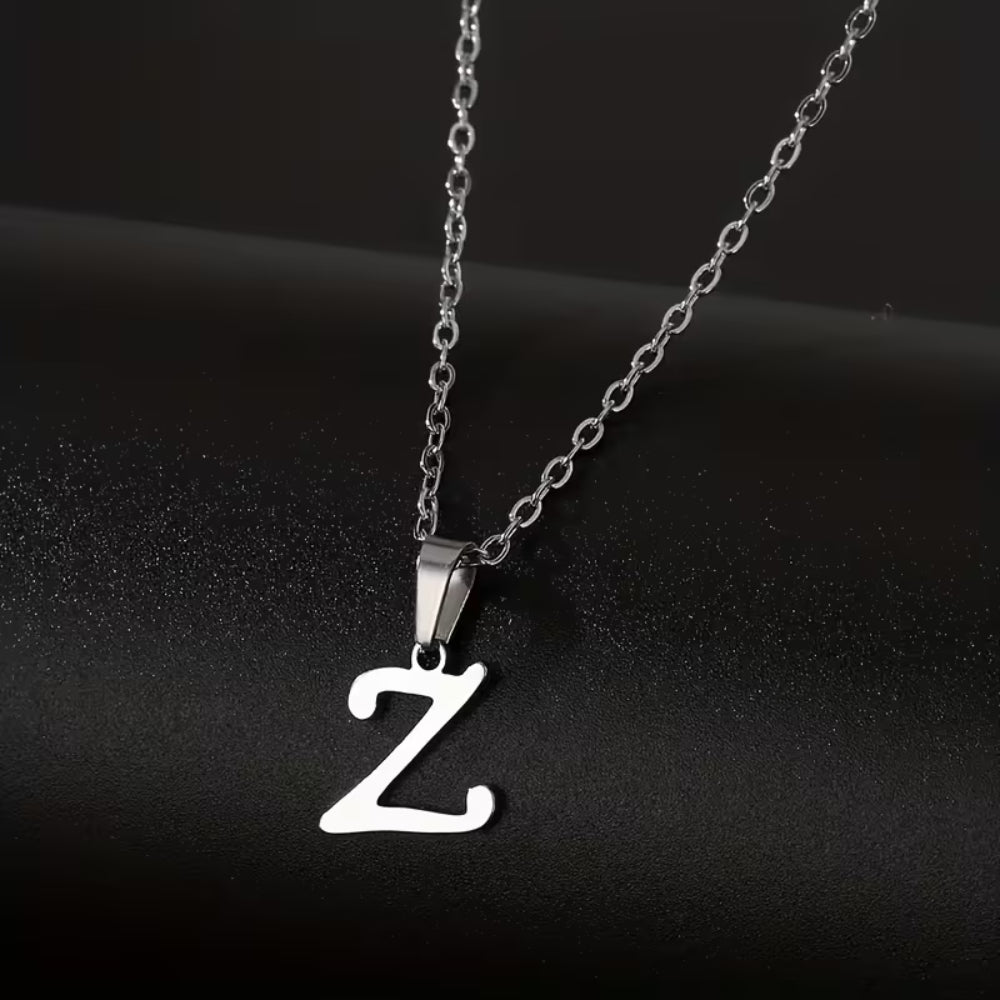 Colar Presente Dia da Mãe Senhora Ajustável Pendente de Inicial