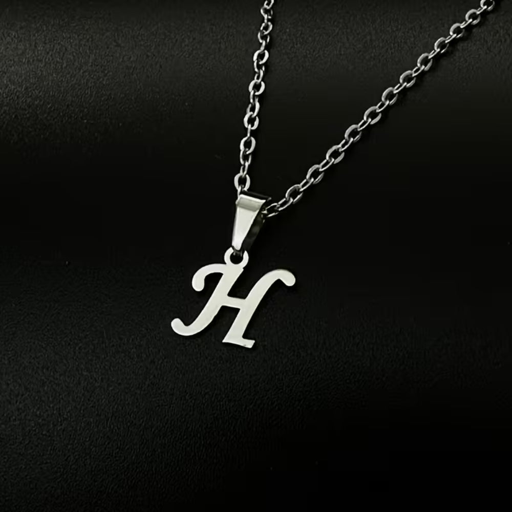 Colar Presente Dia da Mãe Senhora Ajustável Pendente de Inicial