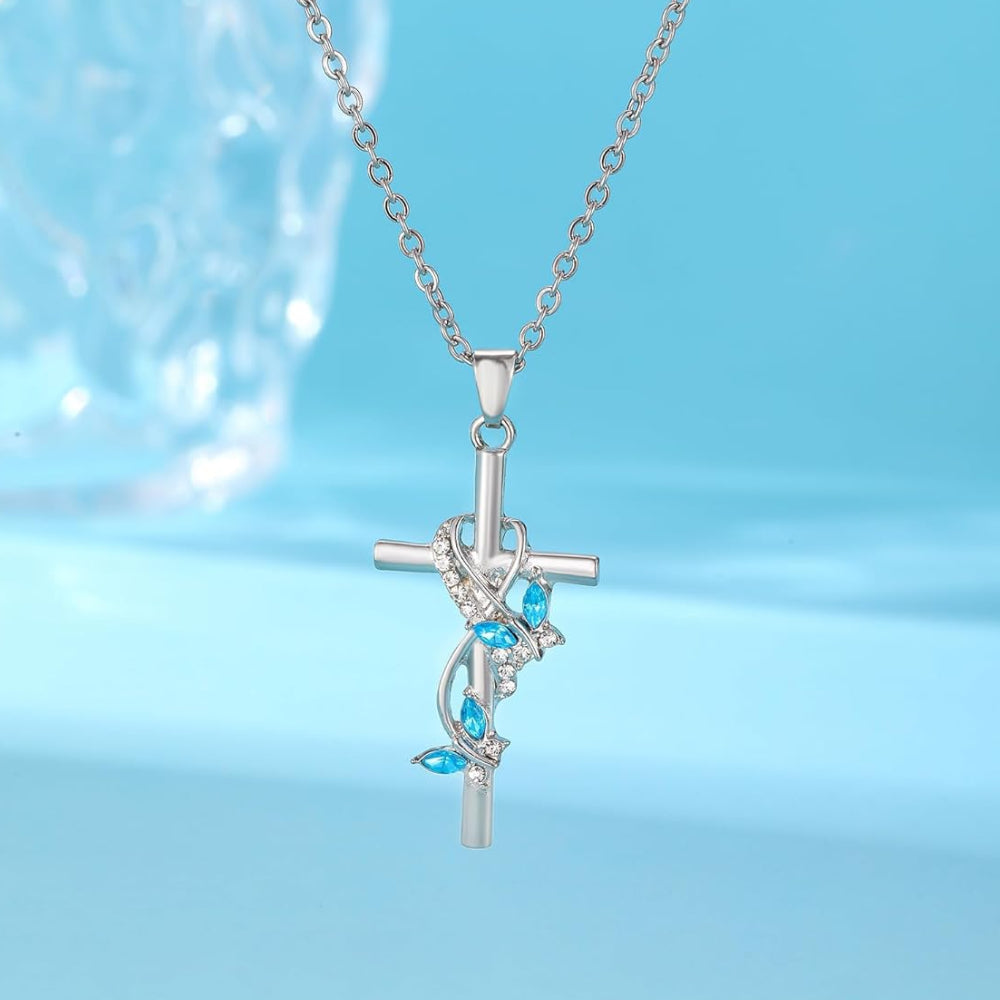 Collana Festa della Mamma Donna Ciondolo Croce Design Fiocco Gioiello