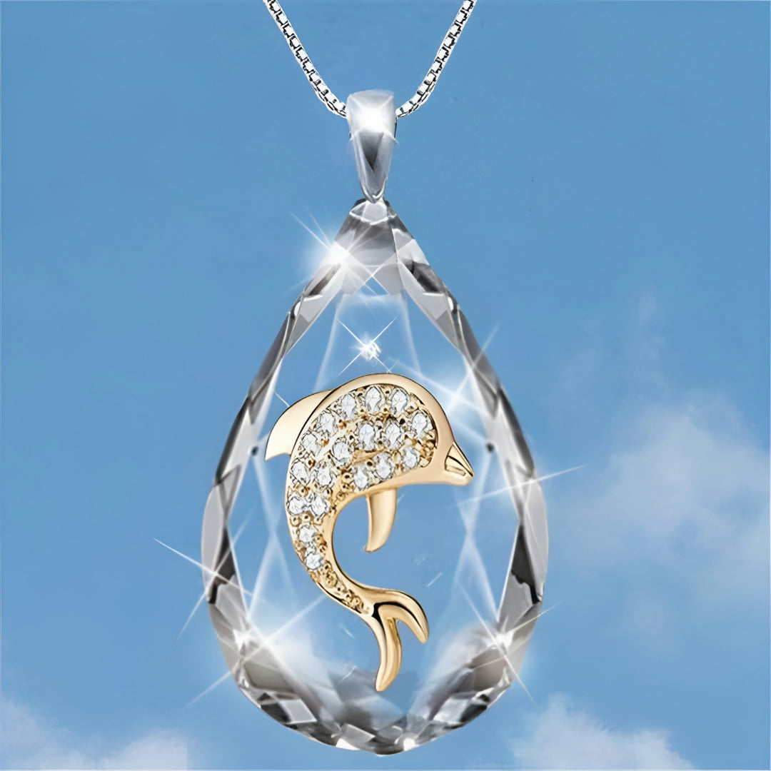 Moederdag Ketting Dames Levensboom Hanger Druppel Design Sieraad