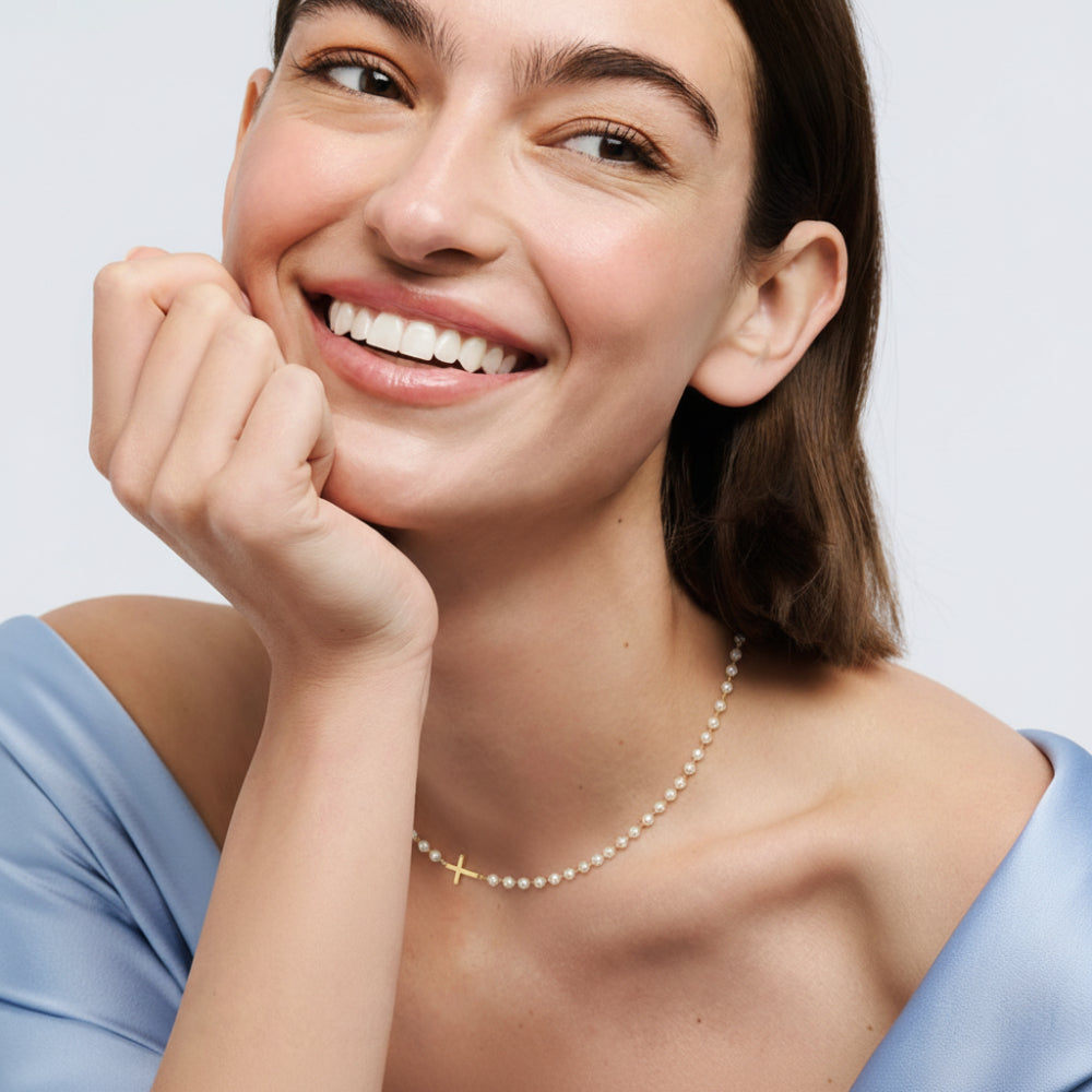 Collar Día de la Madre para Mujer Collar Minimalista de Eslabones Joya
