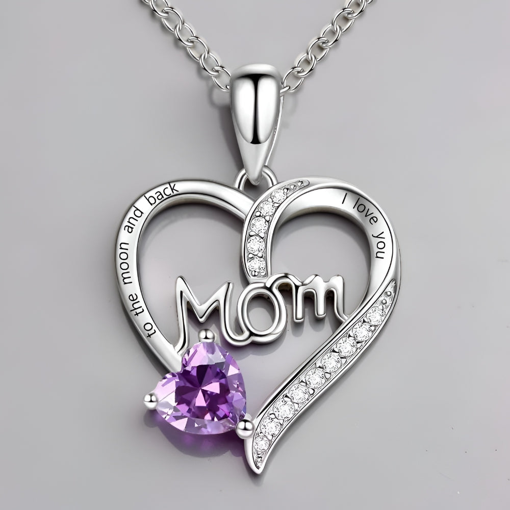 Collana Donna Regalo Festa Mamma Cuore Pendente Amore