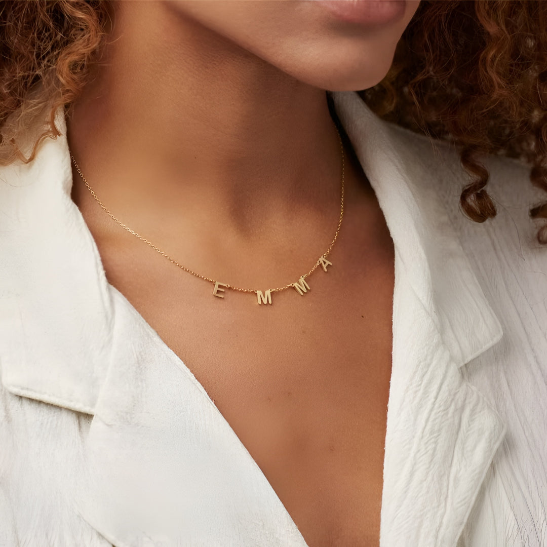 Mother's Day Necklace Mom Letter Name Jewelry Women Gift