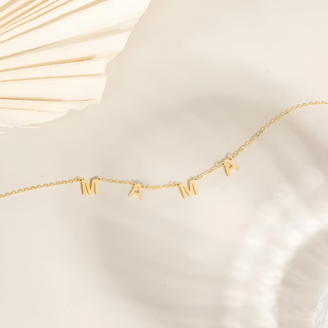 Mother's Day Necklace Mom Letter Name Jewelry Women Gift