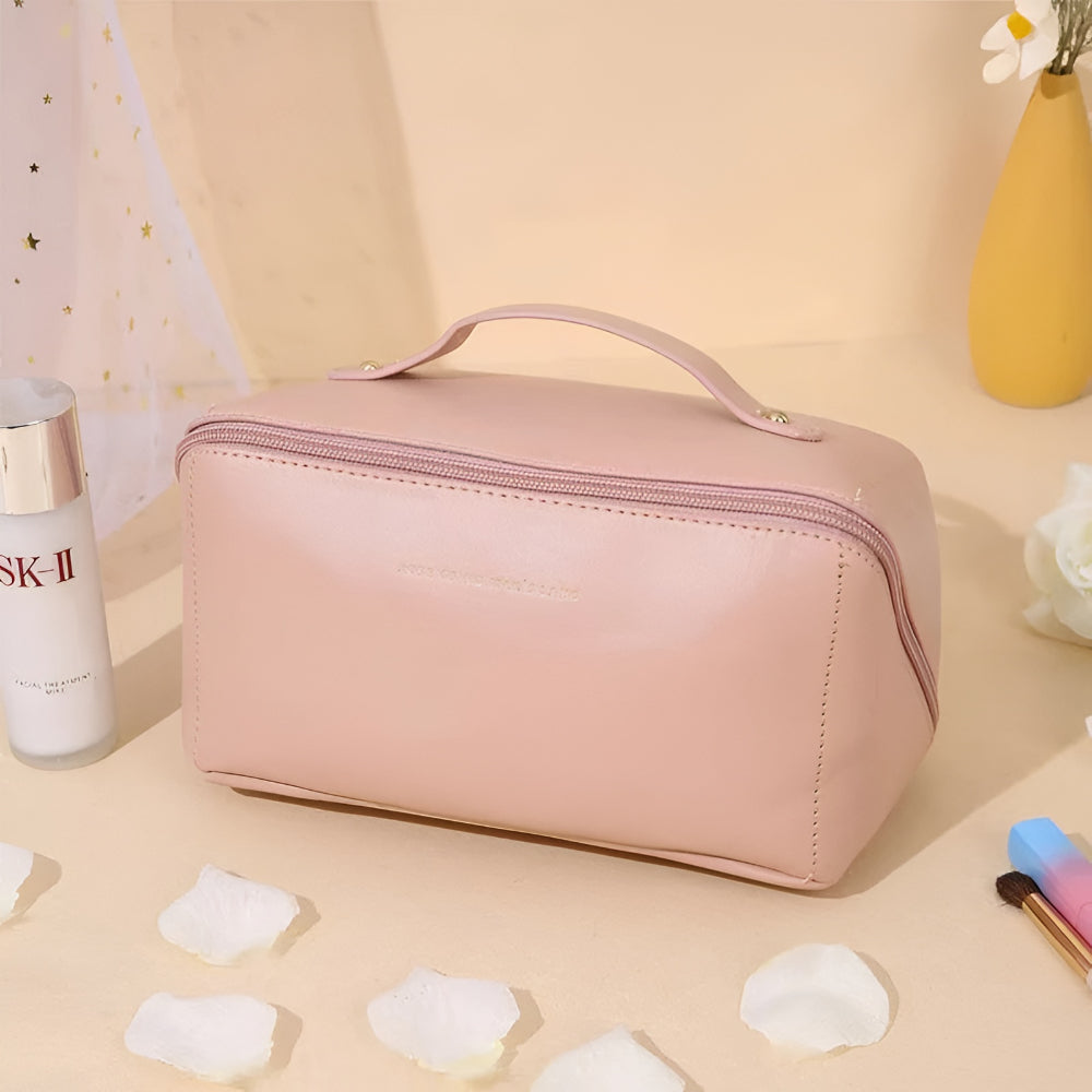 Organizador de Bolsa de Maquillaje para el Día de la Madre con Doble Compartimento para Viaje