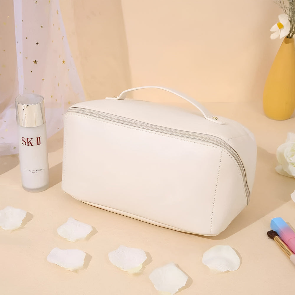 Borsa Trucco Organizer Donna Viaggio Doppio Scomparto
