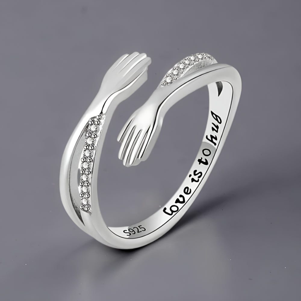 Moederdag Ring Dames Verstelbaar Knuffel Design Sieraad Cadeau