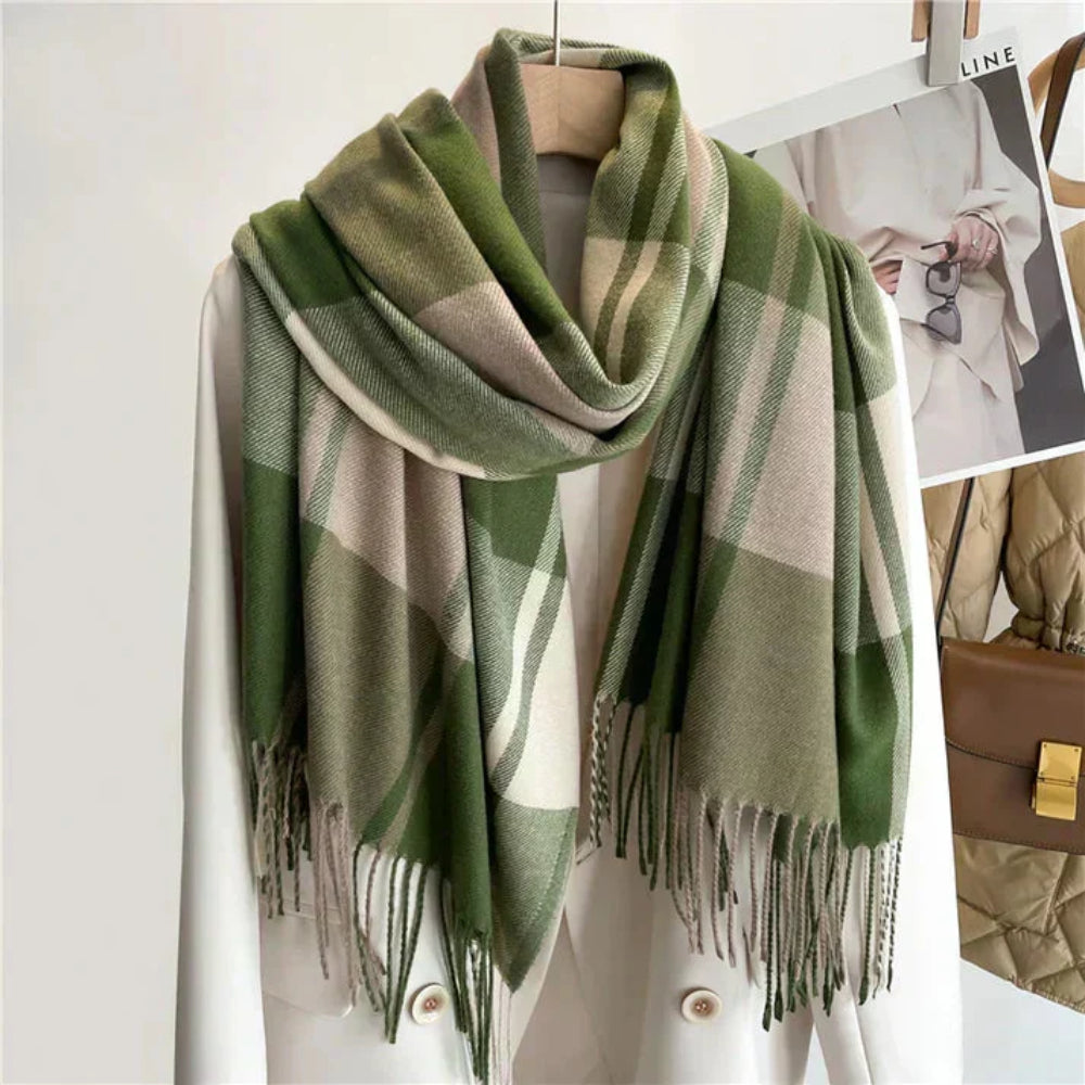 Moederdag Sjaal Dames Geruit Warm Accessoire