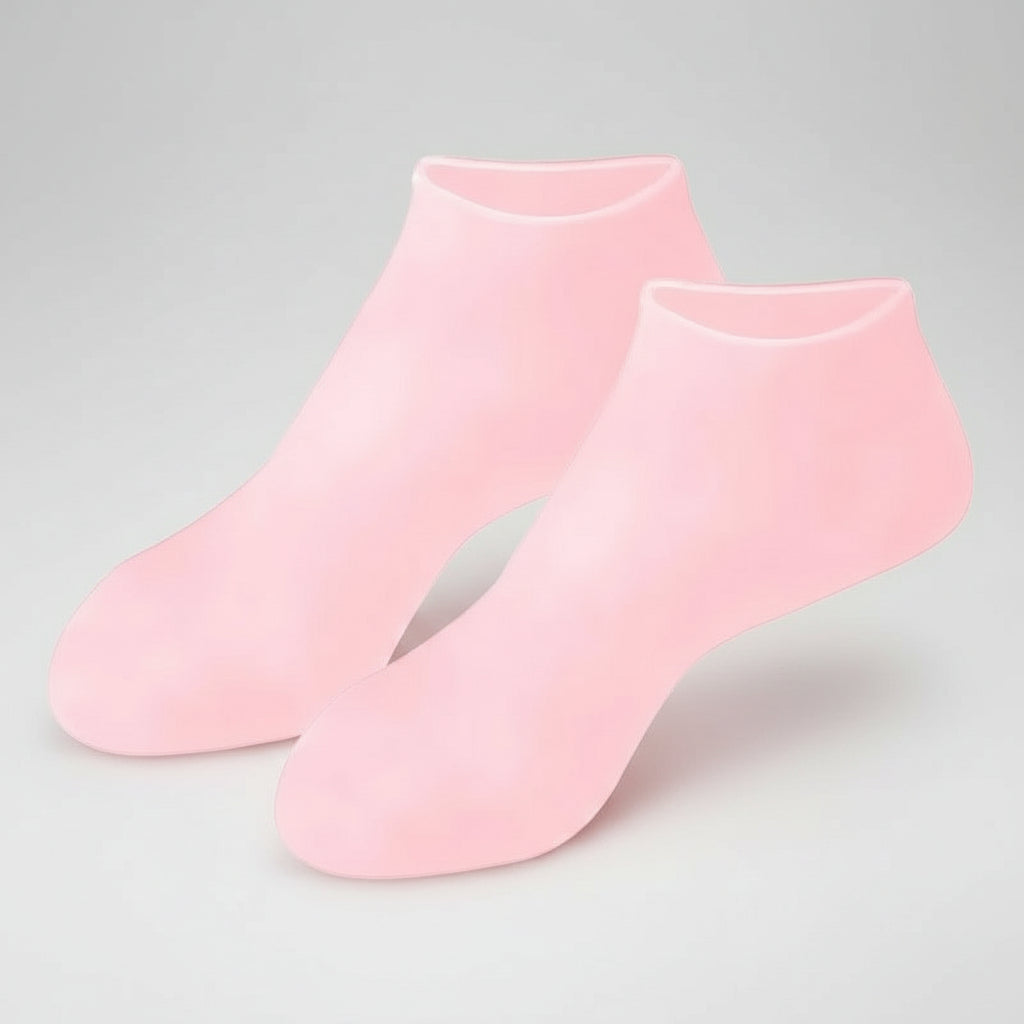 Moisturizing Foot Spa Socks Silicone Gel for Soft Cracked Heels 9