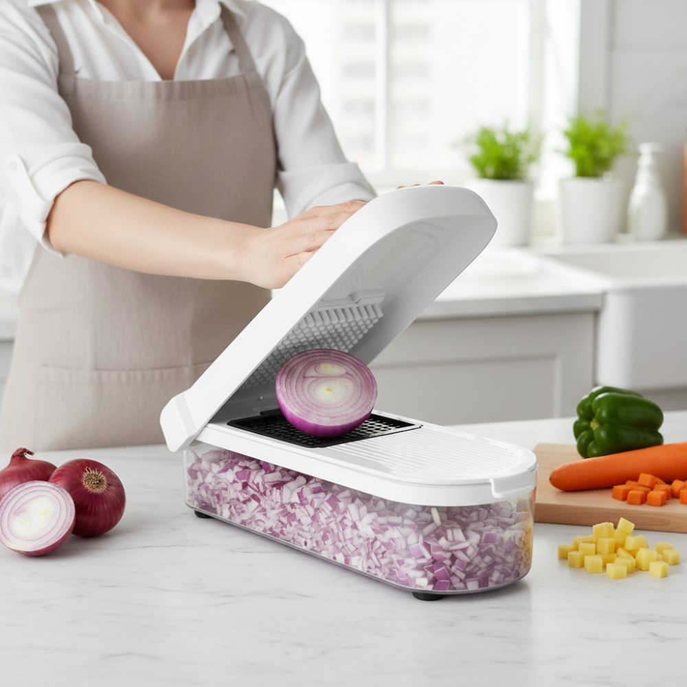 Multifunctional 12in1 Vegetable Cutter Quick Meal Preparation