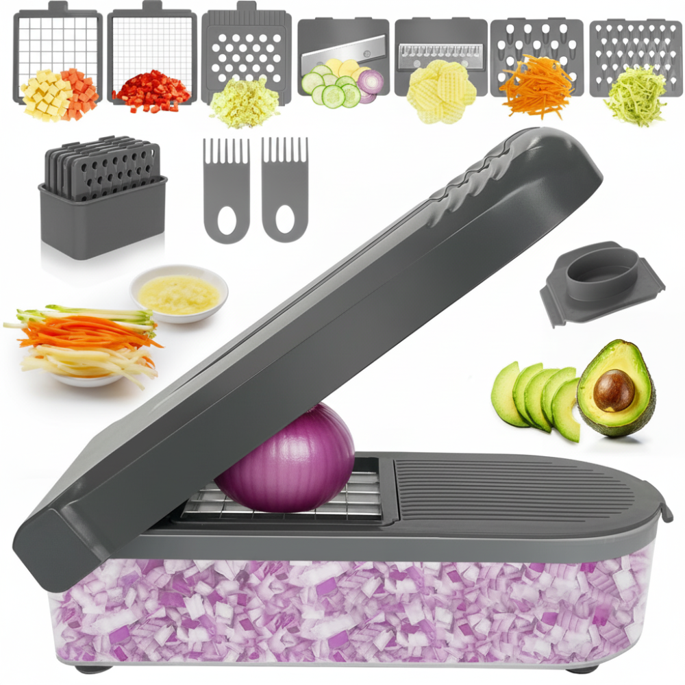 Multifunctional 12in1 Vegetable Cutter Quick Meal Preparation