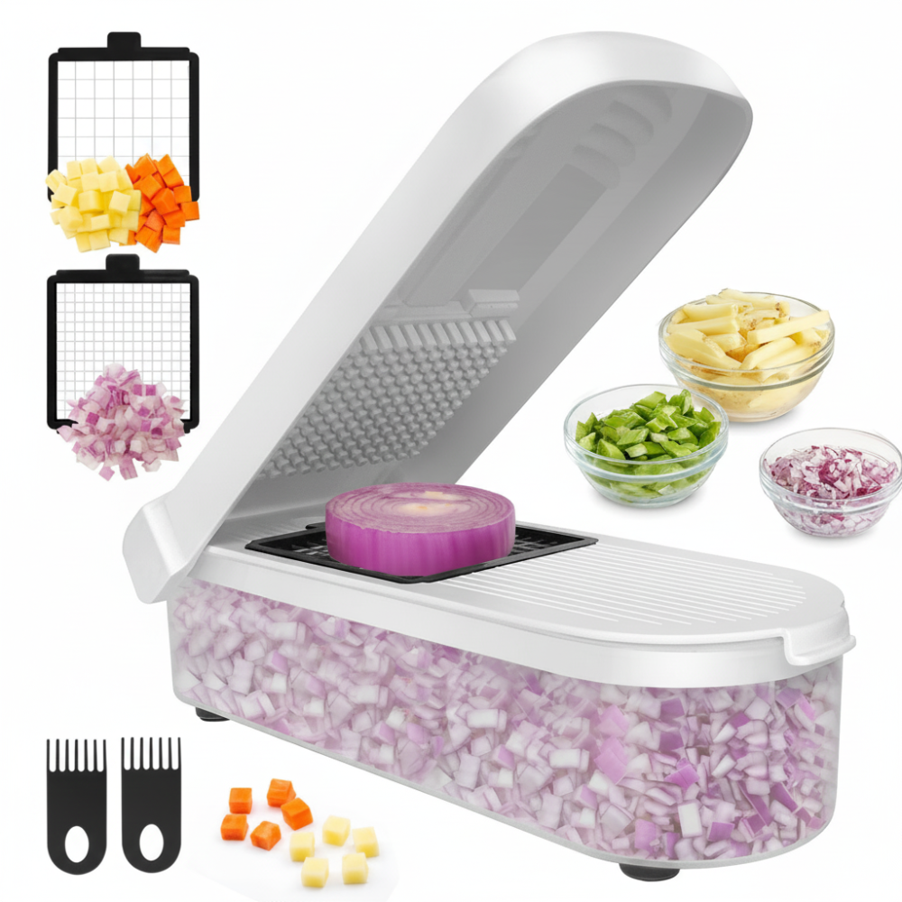 Multifunctional 12in1 Vegetable Cutter Quick Meal Preparation