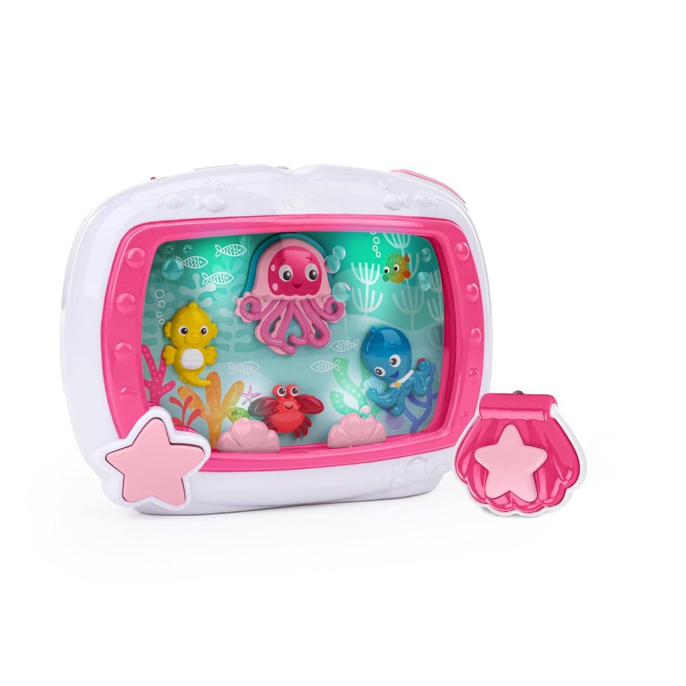 Baby Mobile Music Box Projector Night Light Sound Sleep Aid