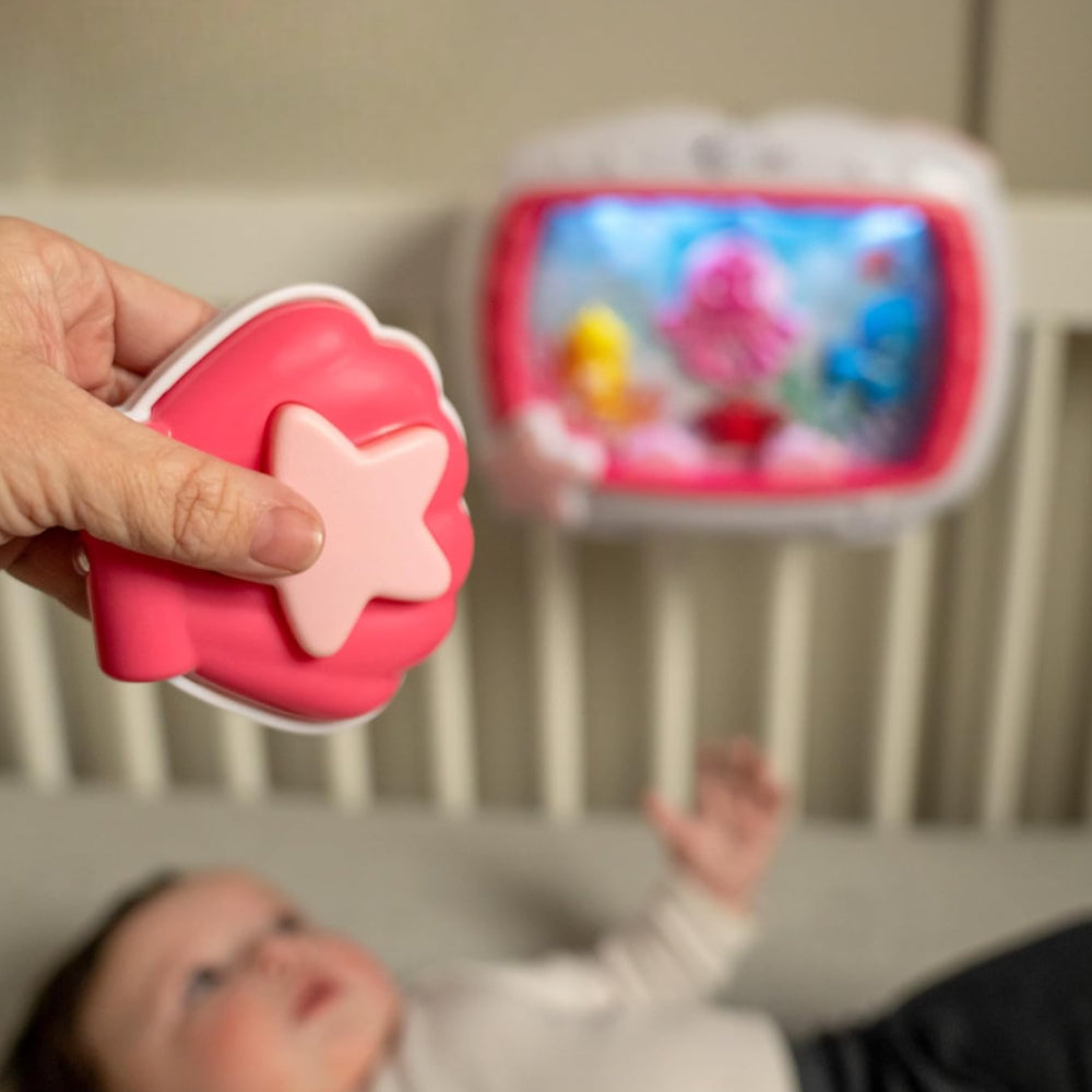 Baby Mobile Music Box Projector Night Light Sound Sleep Aid